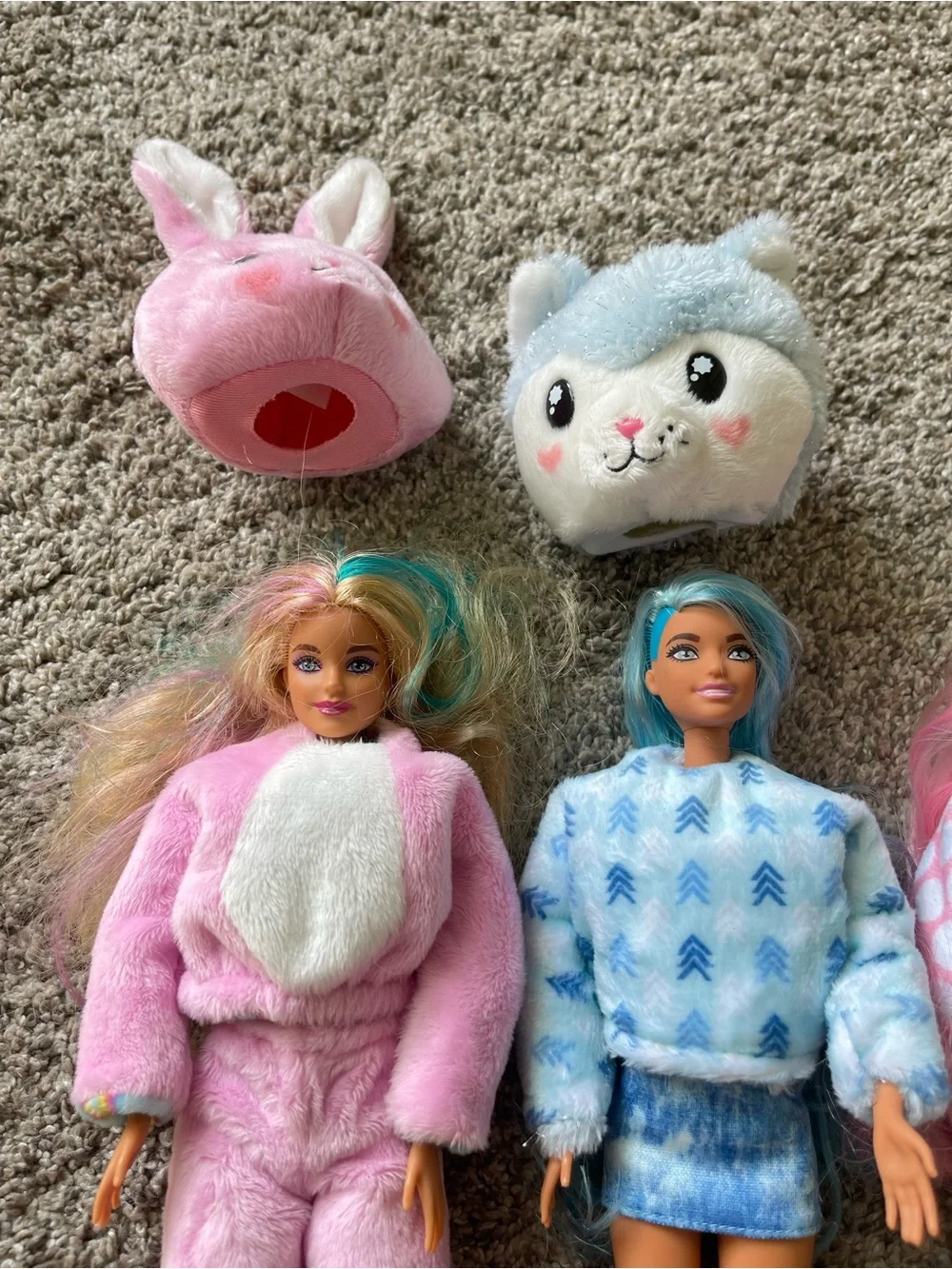 Barbie cute reveal dolls set of 3